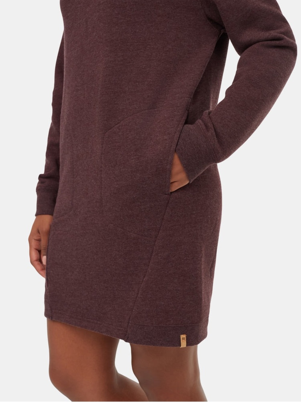 Tentree Fleece Crew Dress Women's XS Mulberry Gorpcore Casual Outdoor Organic - Picture 14 of 14